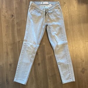 Levi’s grey jeans demi curve skinny jeans